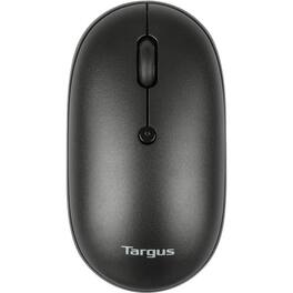 Targus - Compact Multi-Device Antimicrobial Wireless Mouse - Optical - Wireless - Bluetooth/Radio Frequency - 2.40 GHz - Wireless - Black