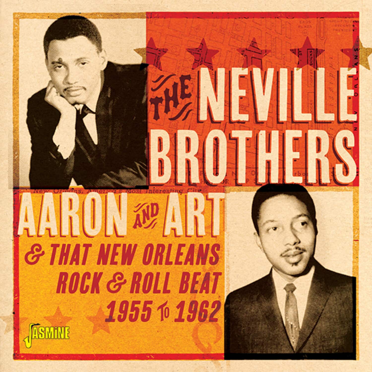 The Neville Brothers - Aaron & Art & That New Orleans Rock & Roll Beat 1955-1962  - COMPACT DISCS