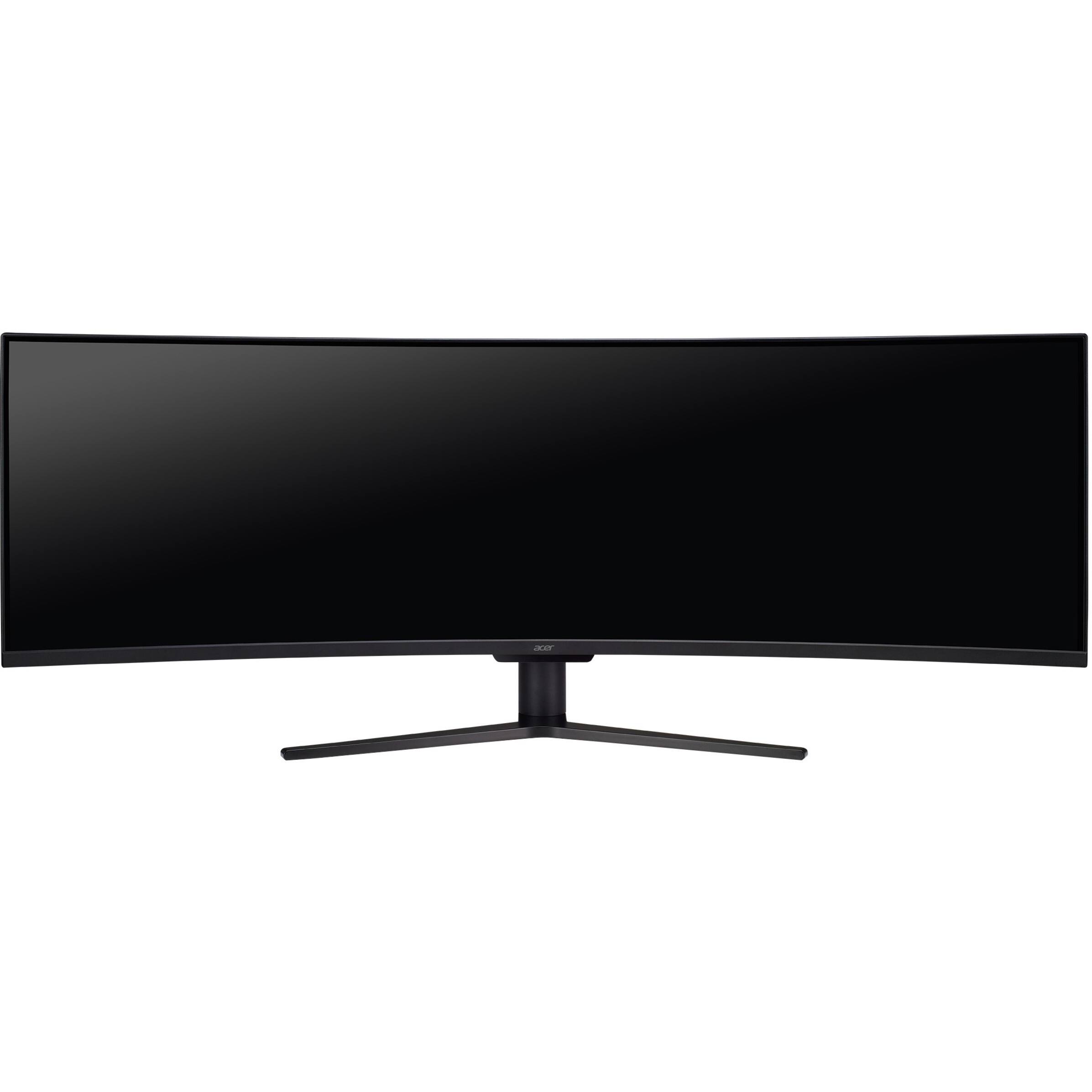 Alt View 17. Acer - Nitro 49" VA LCD Curved 120Hz 4-ms Monitor (HDMI) - Black.