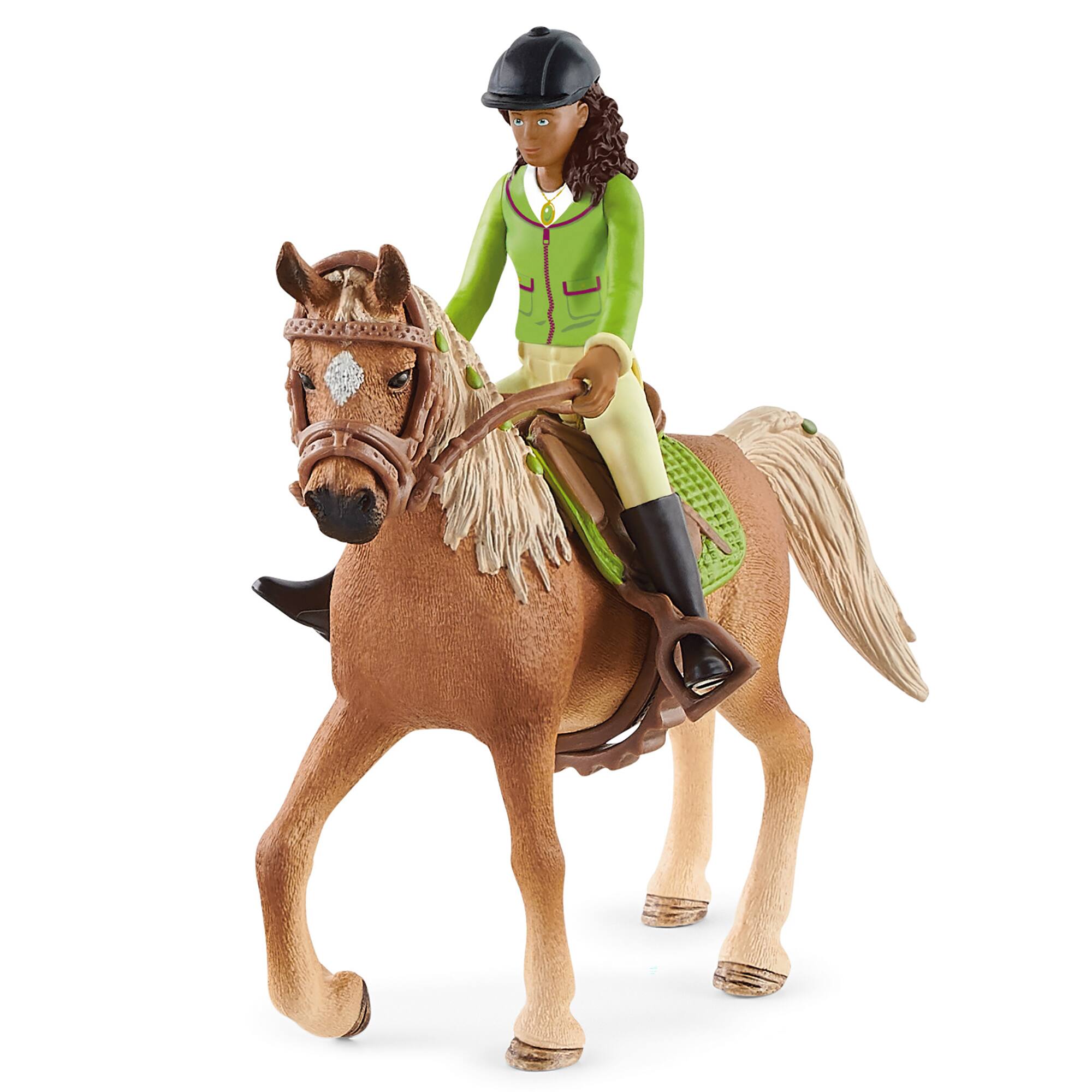Alt View 1. Schleich - Horse Club: Sarah & Mystery.