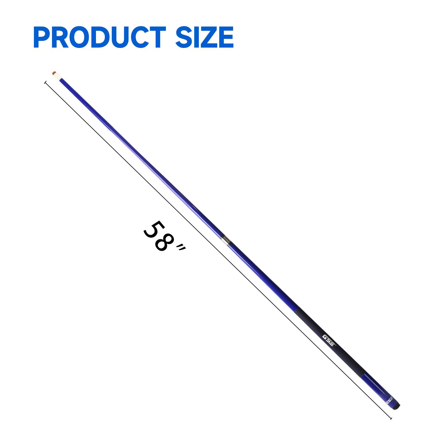 PRODUCT SIZE 58" = GSE ISE