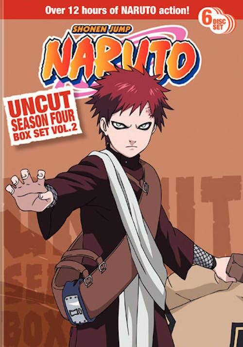 Front. Naruto Uncut Season 4 Vol 2 Box Set [DVD].