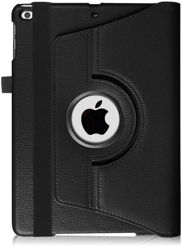 Alt View 5. Fintie - Rotating Case for iPad 6th / 5th Generation 9.7", iPad Air 2 & Air 1 360° Swivel Stand, Portrait & Landscape Viewing - Black.
