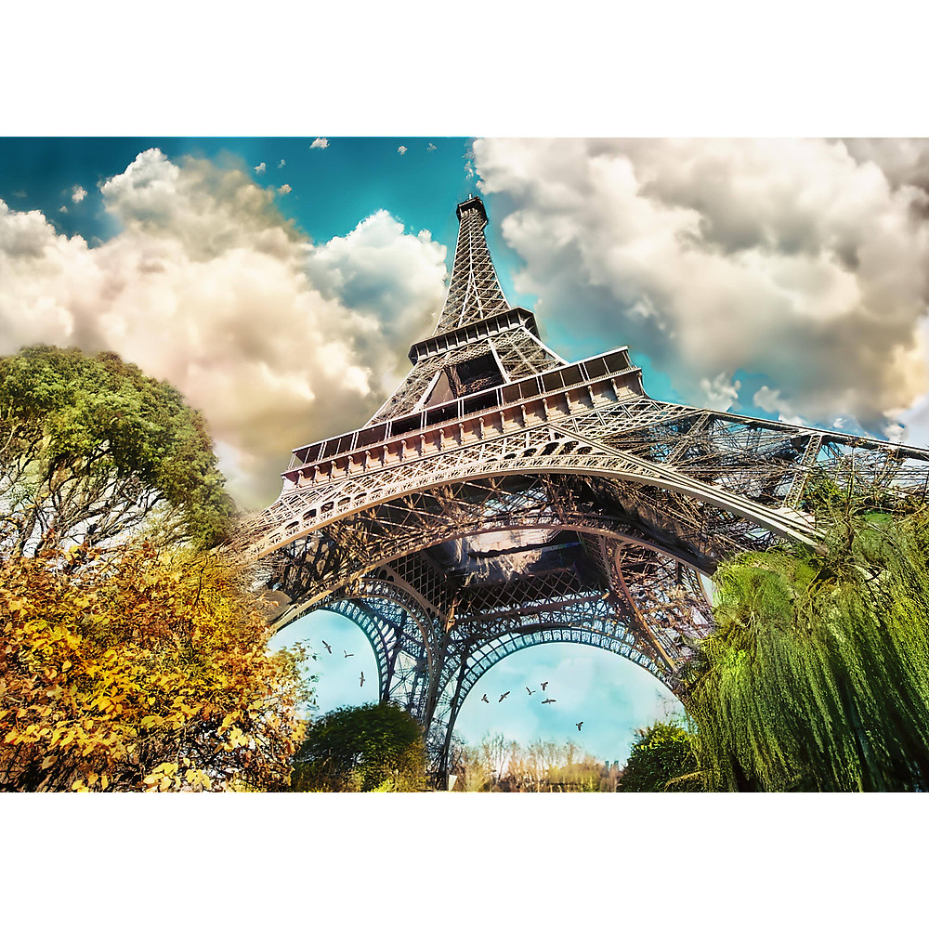 Alt View 1. Trefl - Trefl Premium Plus 1000 Piece Puzzle - Eiffel Tower in Paris, France.