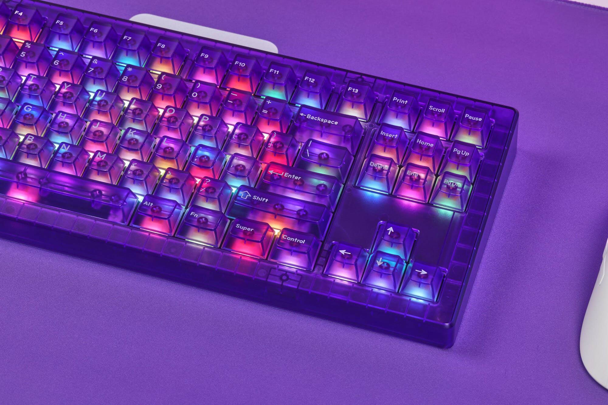 F4 % 5 T G B + F5 6 Y H N F6 & 7 U M F7 * 8 F8 ( 9 Alt F9 ) O Fn F10 F11 F12 F13 Backspace Enter Shift Super Control Print Scroll Pause Insert Home PgUp Up Down Left Right Enter