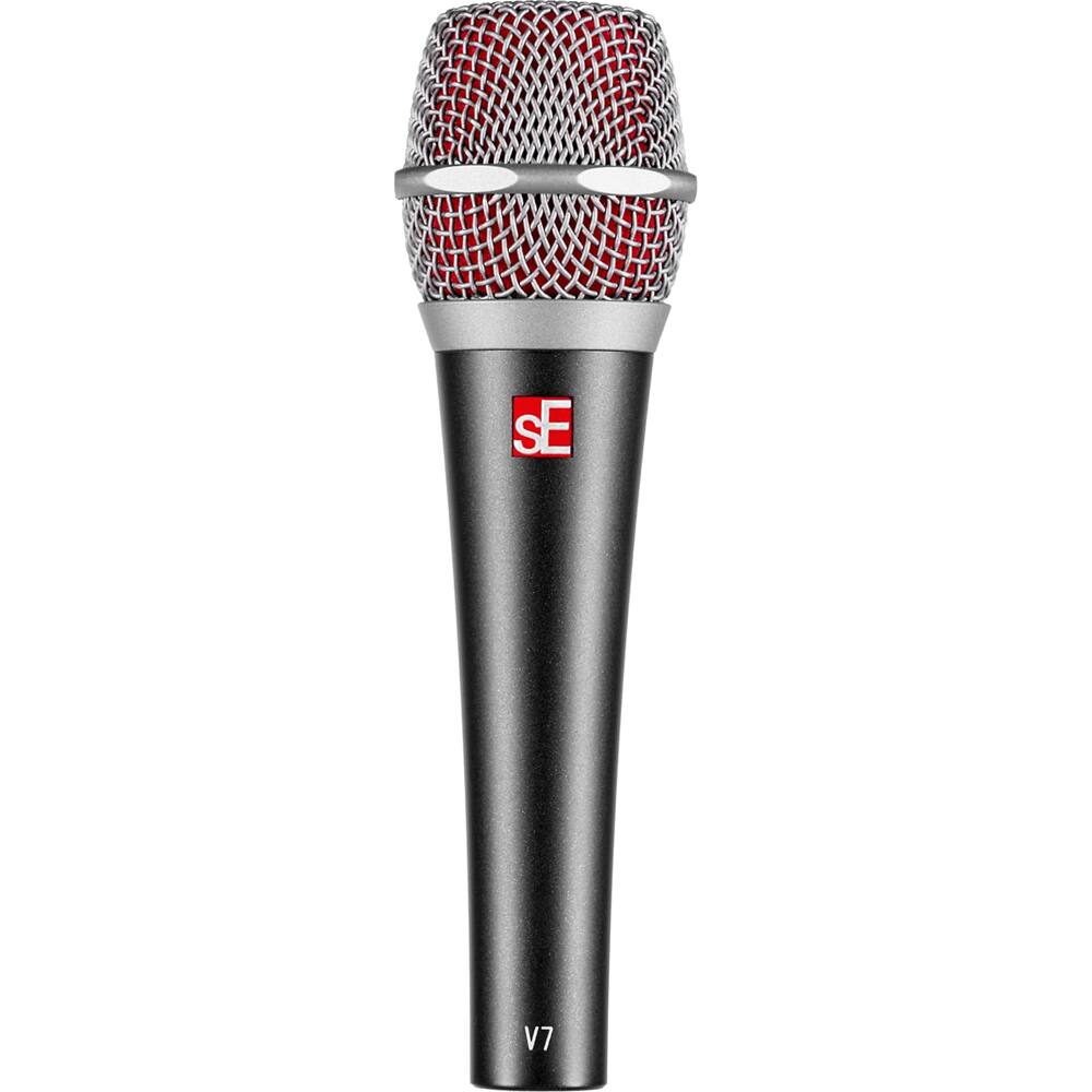 Front. sE Electronics - V7 Dynamic Supercardioid Handheld Vocal Microphone with DMC7 Capsule V7-U.