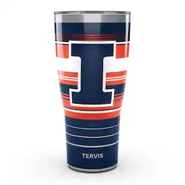 Tervis - Illinois Fighting Illini 30oz. Hype Stripes Stainless Steel Tumbler - Multicolor
