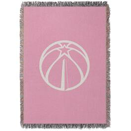 Chad & Jake - Washington Wizards Woven Blanket - Pink