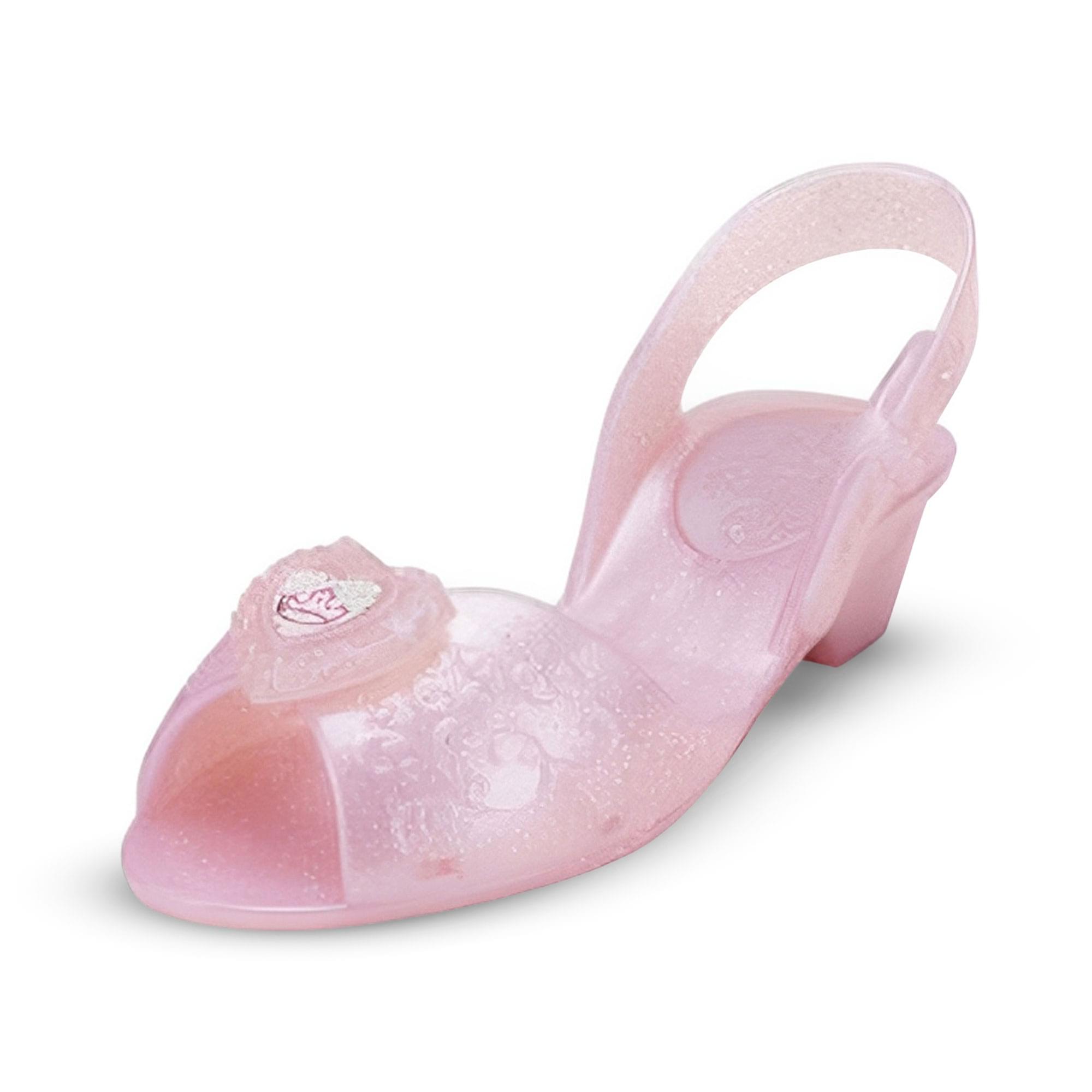 Alt View 1. Disguise - Disney Princess Light-Up Costume Shoes | Medium 11/12 - Pink.