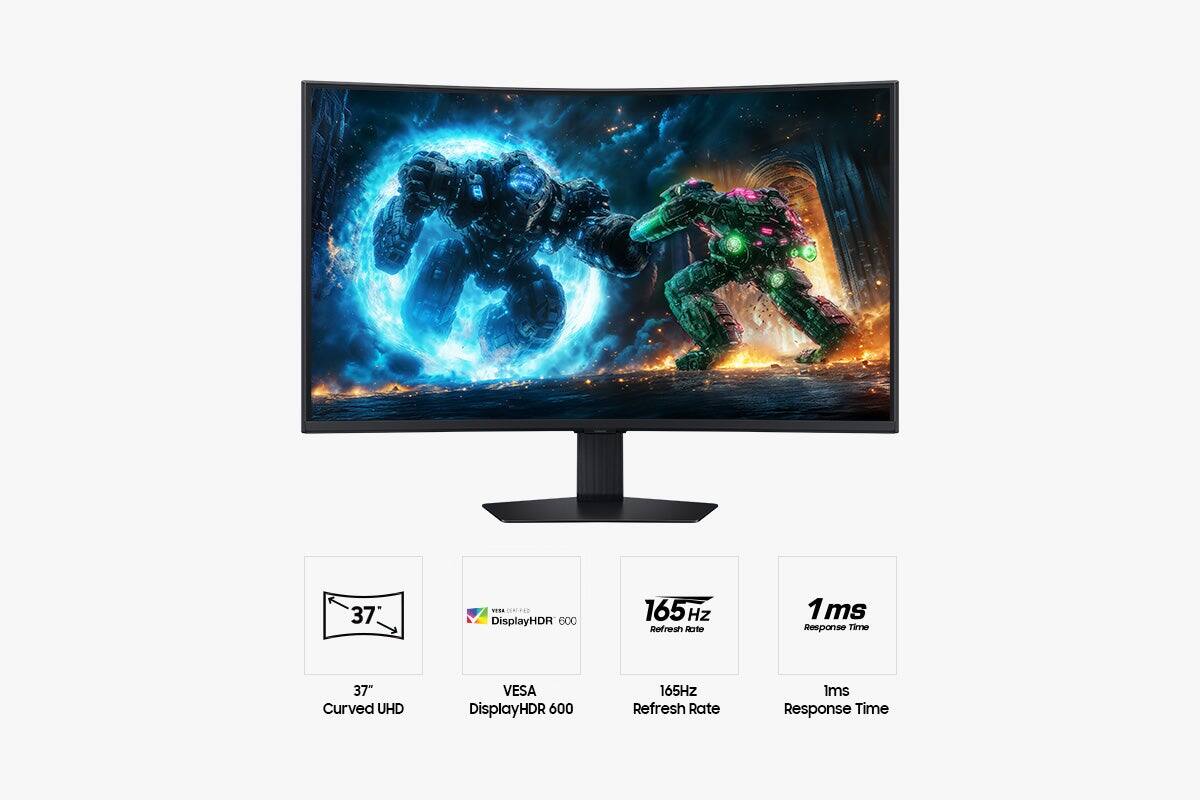 37" Curved UHD
VESA DisplayHDR 600
165Hz Refresh Rate
1ms Response Time
