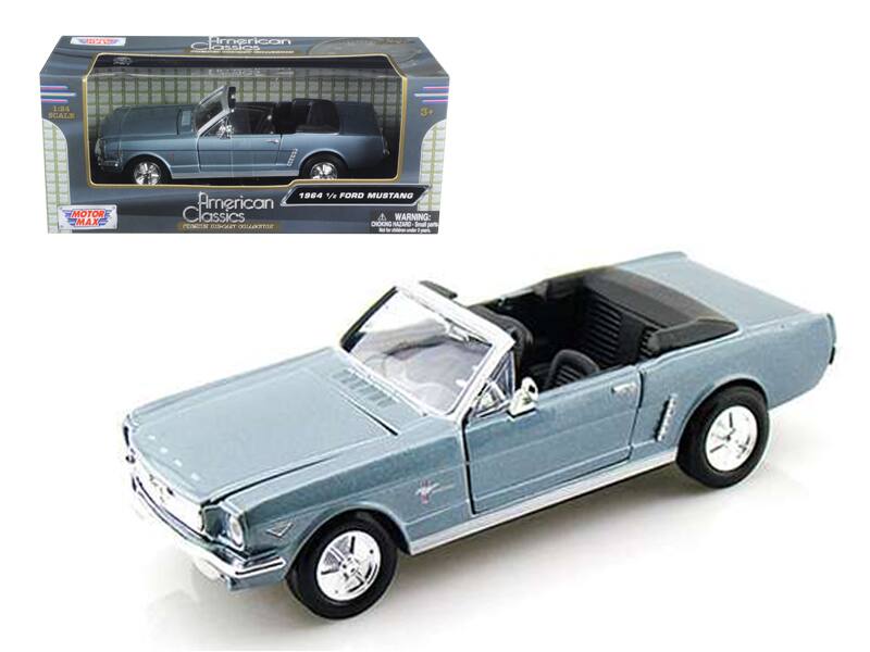 American Classics  
1:24 SCALE  
3+  
MOTOR MAX  
1964 ½ FORD MUSTANG  
WARNING: CHOKING HAZARD - Small parts. Not for children under 3 years.