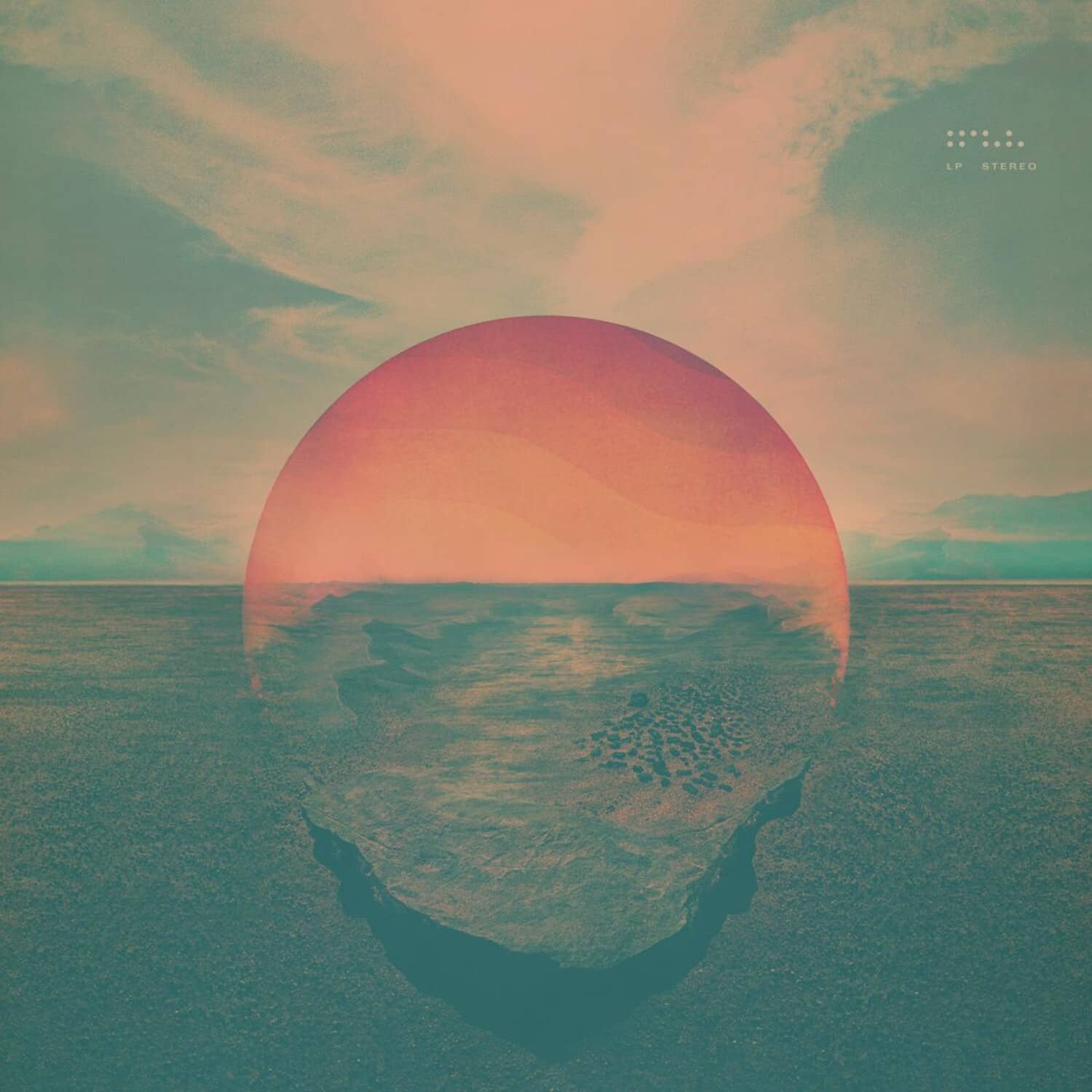 Front. Tycho - Dive - Orange/red   - VINYL LP.