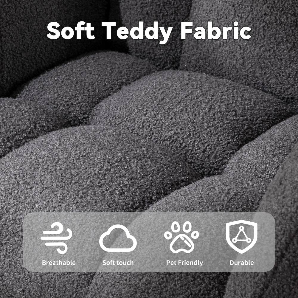 Soft Teddy Fabric

- Breathable
- Soft touch
- Pet Friendly
- Durable