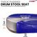 5 CORE THICK PADDED DRUM STOOL SEAT
Provide Good Support & Comfortable Experience
BREATHABLE SEAT
NO SWEAT
4 inch