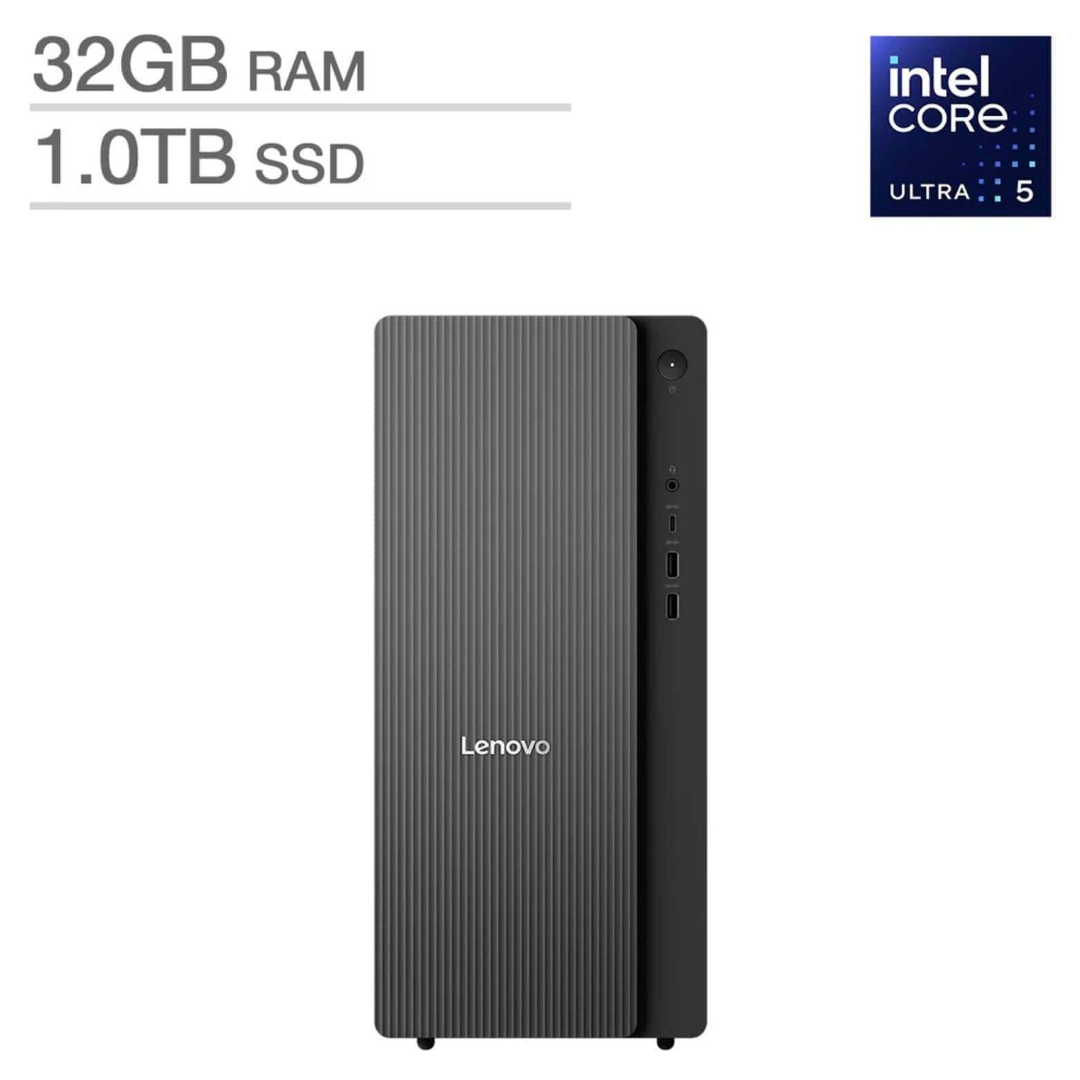 Lenovo Refurbished Excellent IdeaCentre Tower 17 Intel Core Ultra