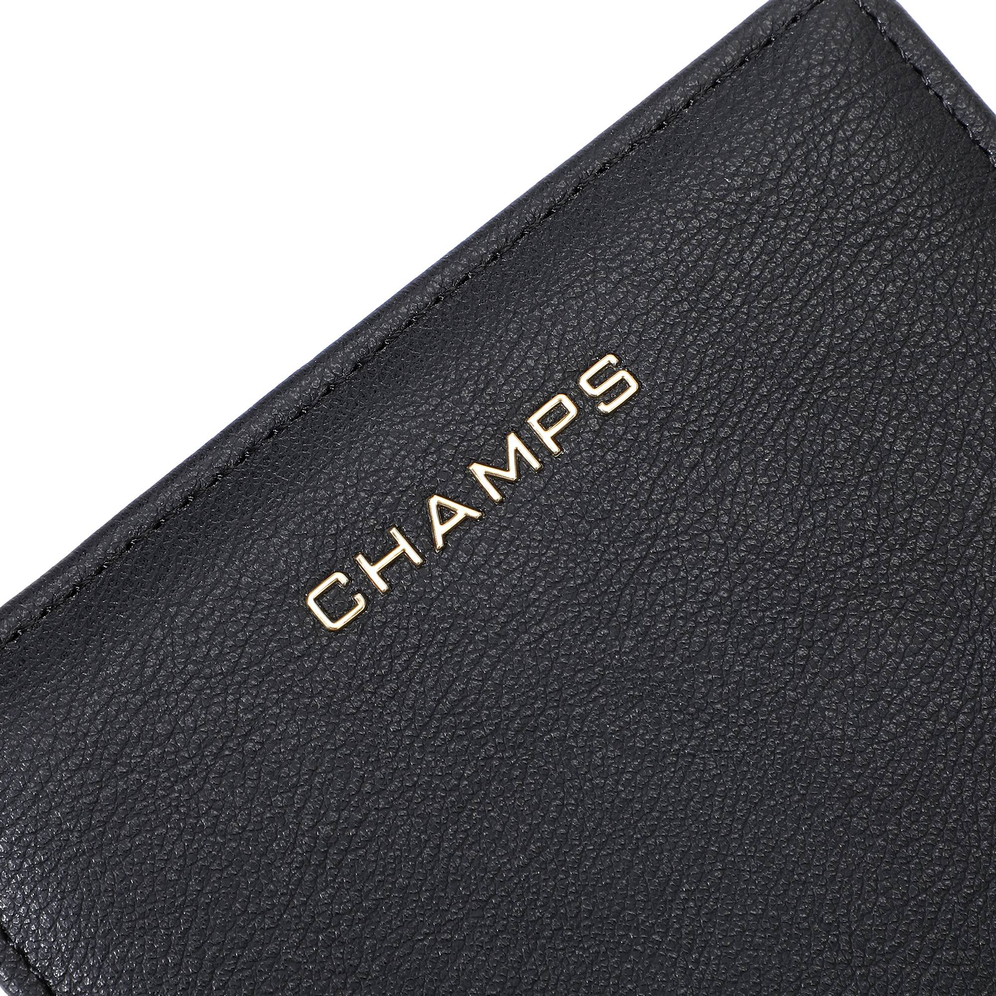Alt View 2. Champs - Iconic Collection Hybrid Wallet - Black.