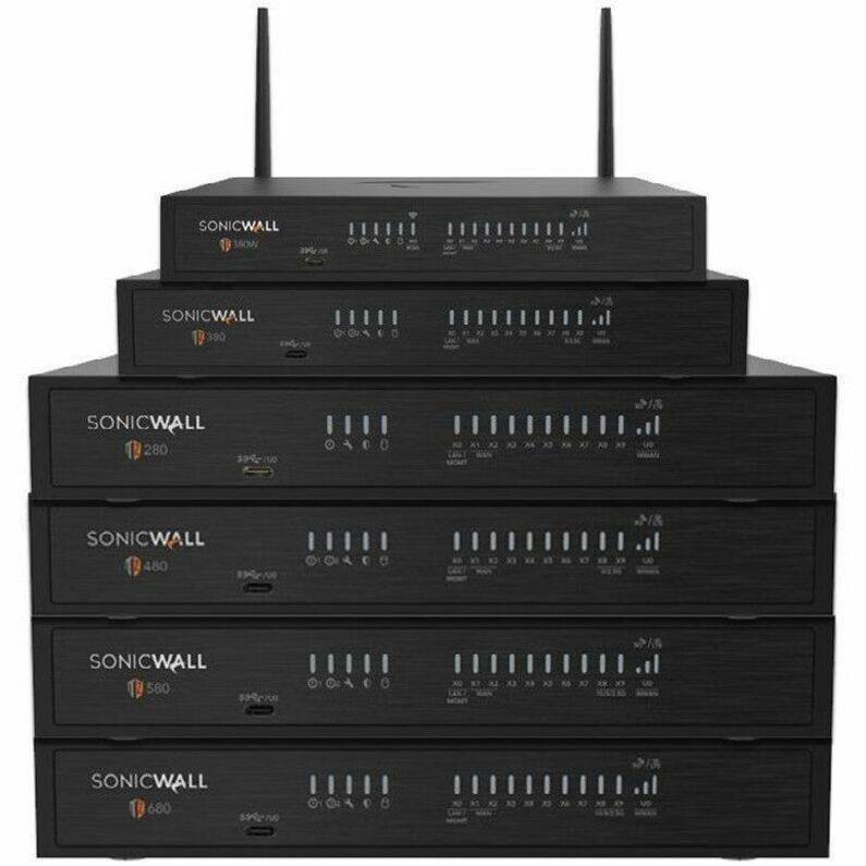 SONICWALL 3ROW - SONICWALL 380  
SONICWALL 280  
SONICWALL 480  
SONICWALL 560  
SONICWALL 680