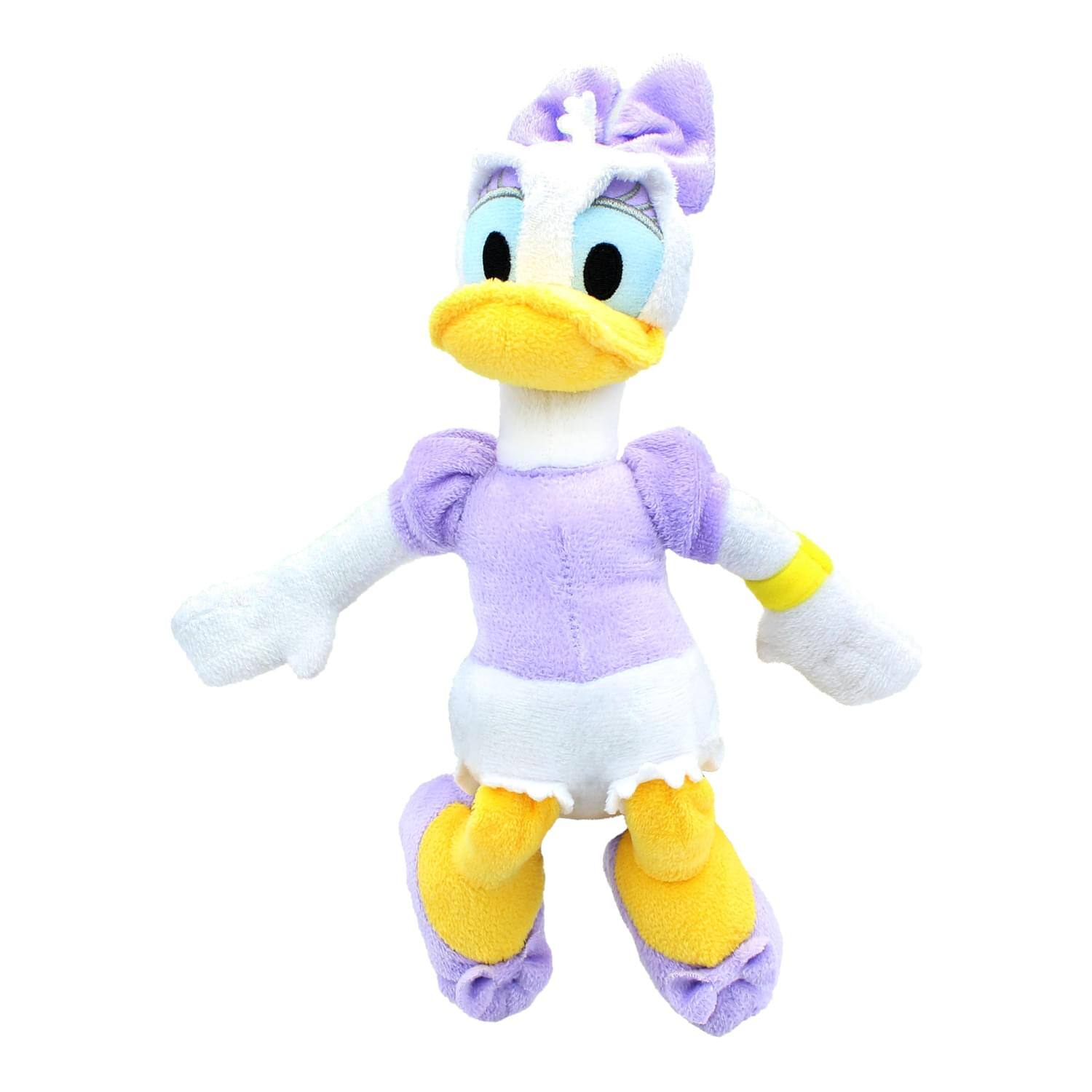Front. Disney - Disney Mickey Mouse & Friend 11 Inch Bean Plush | Daisy Duck - Purple.