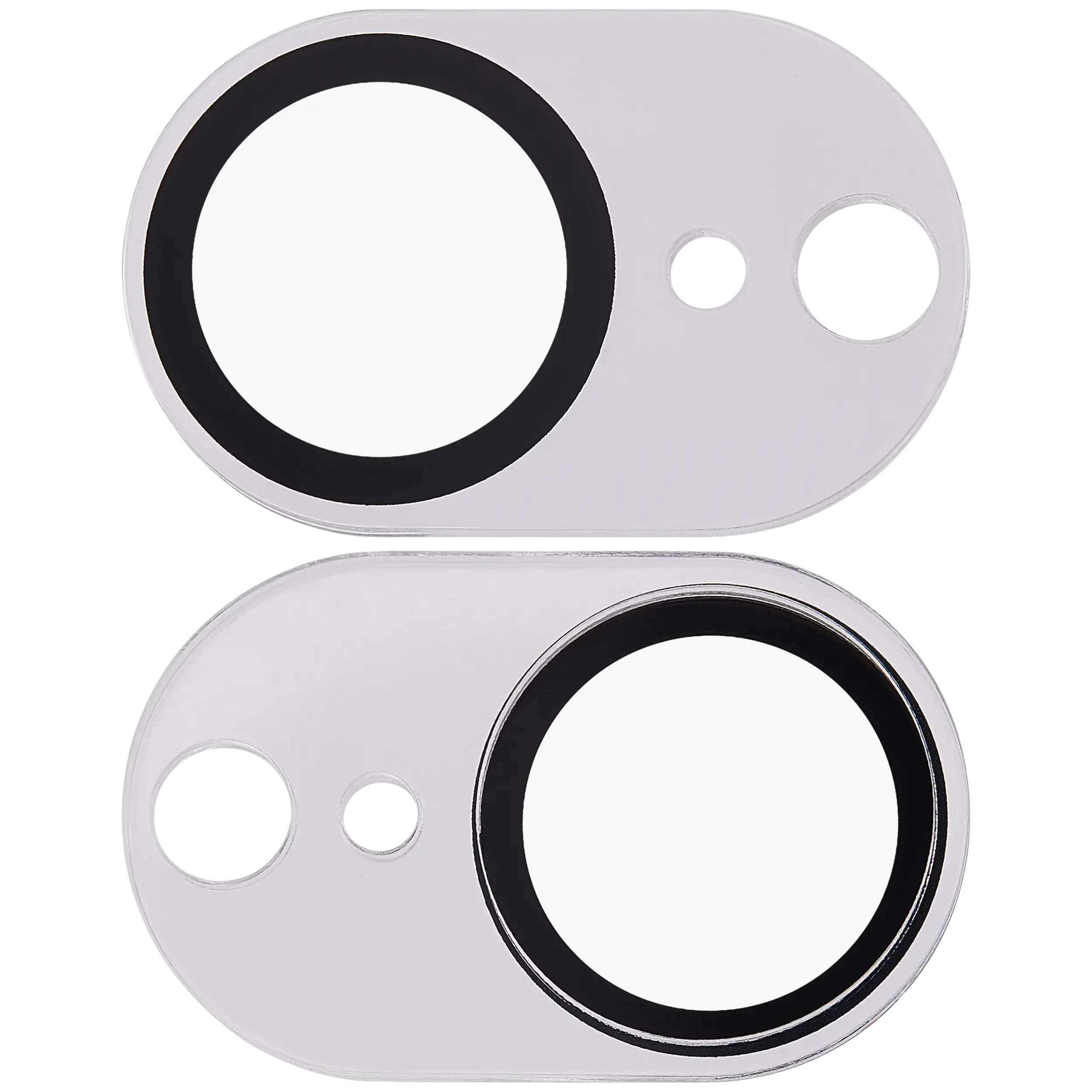 Alt View 5. Casper - Casper Camera Lens Protector Compatible For iPhone 16e - Crystal Full Cover - Clear/Transparent.