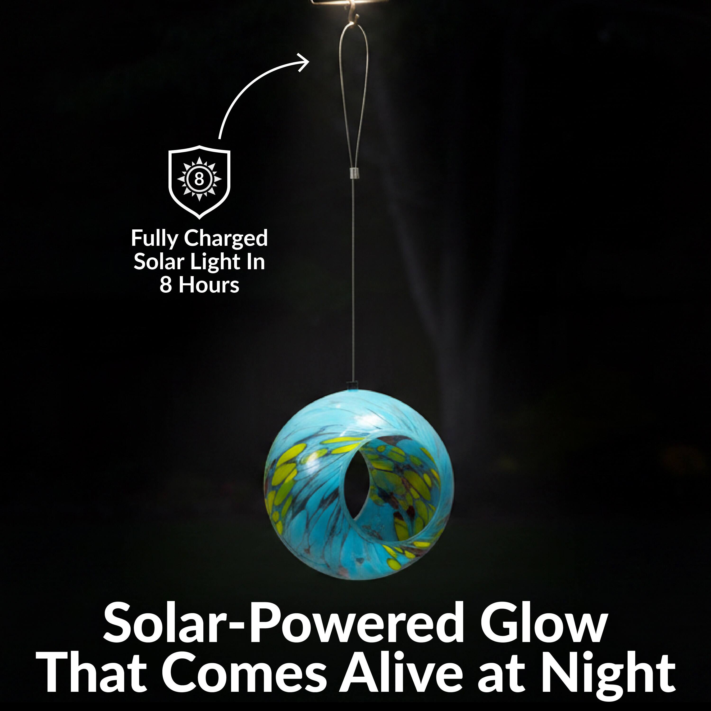 Fully Charged Solar Light In 8 Hours

Solar-Powered Glow That Comes Alive at Night