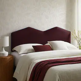 Cosette Performance Velvet Headboard by Modway - Mulberry