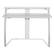 Front. OSP Home Furnishings - Code30 Battlestation Gaming Desk - White.