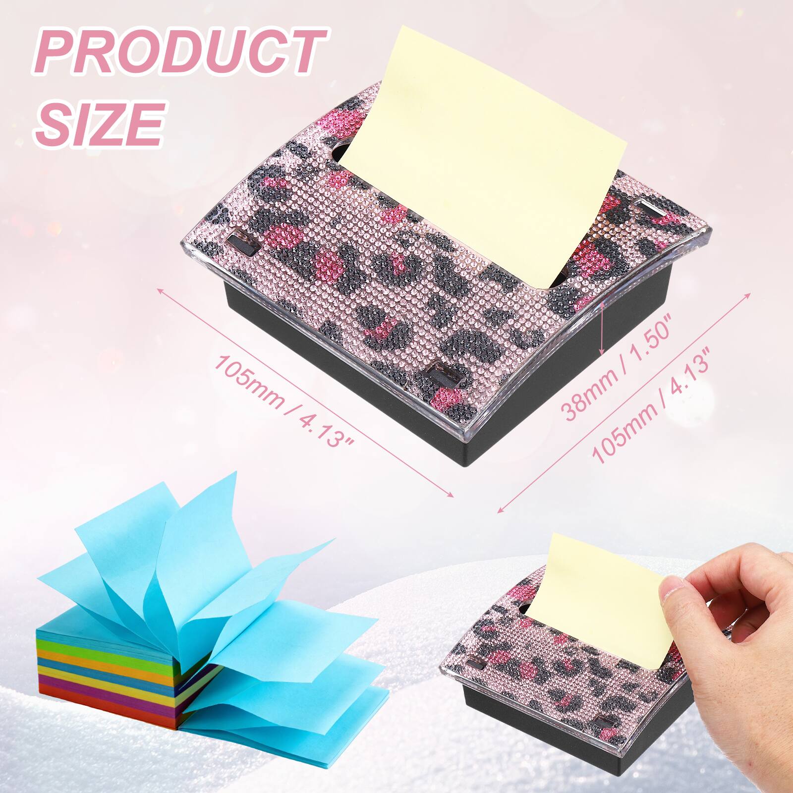 PRODUCT SIZE  
105mm / 4.13"  
38mm / 1.50"  
105mm / 4.13"
