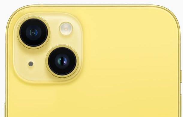 Left. Apple - iPhone 14 A2649 (Fully Unlocked) 128GB - Yellow.