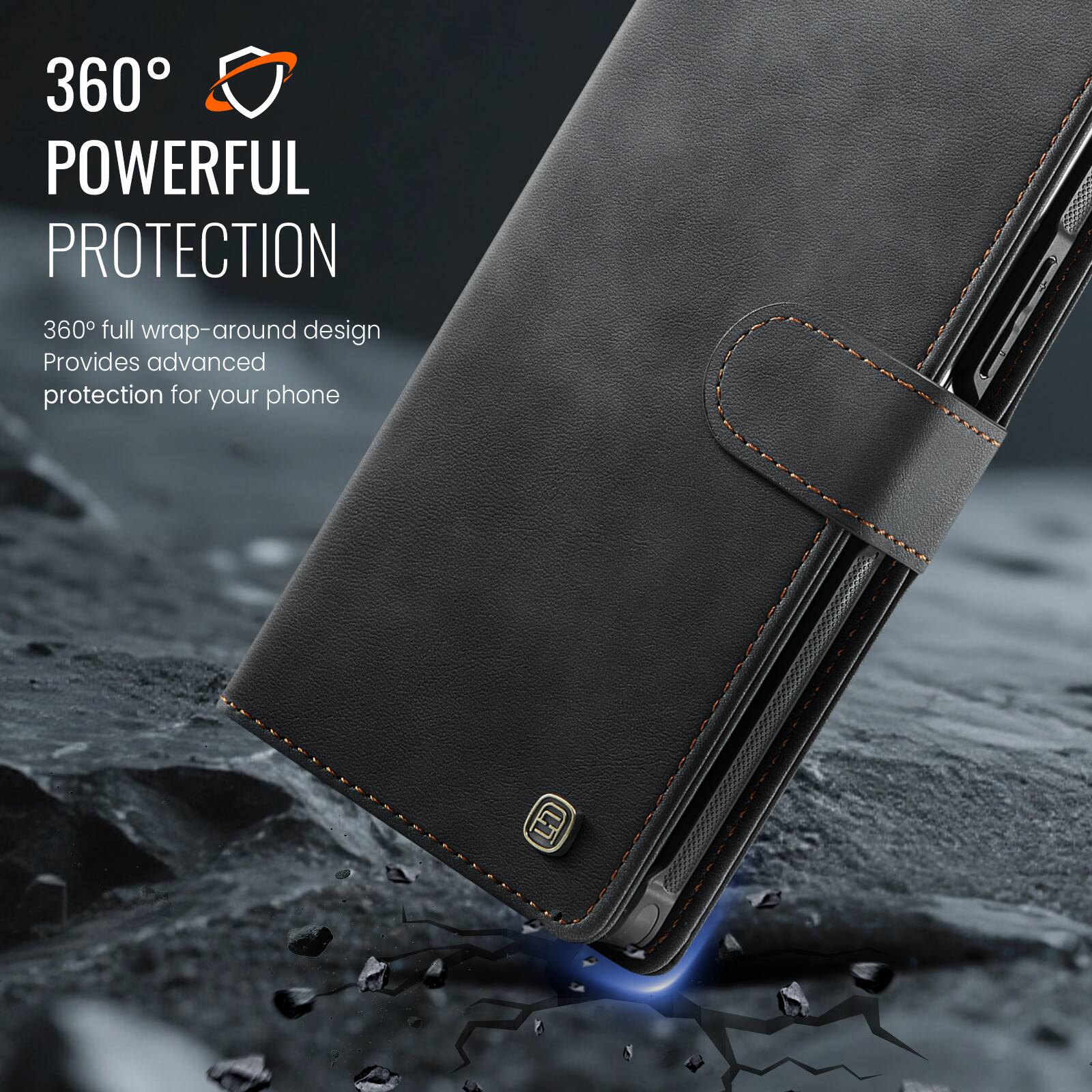 360° POWERFUL PROTECTION  
360° full wrap-around design  
Provides advanced protection for your phone