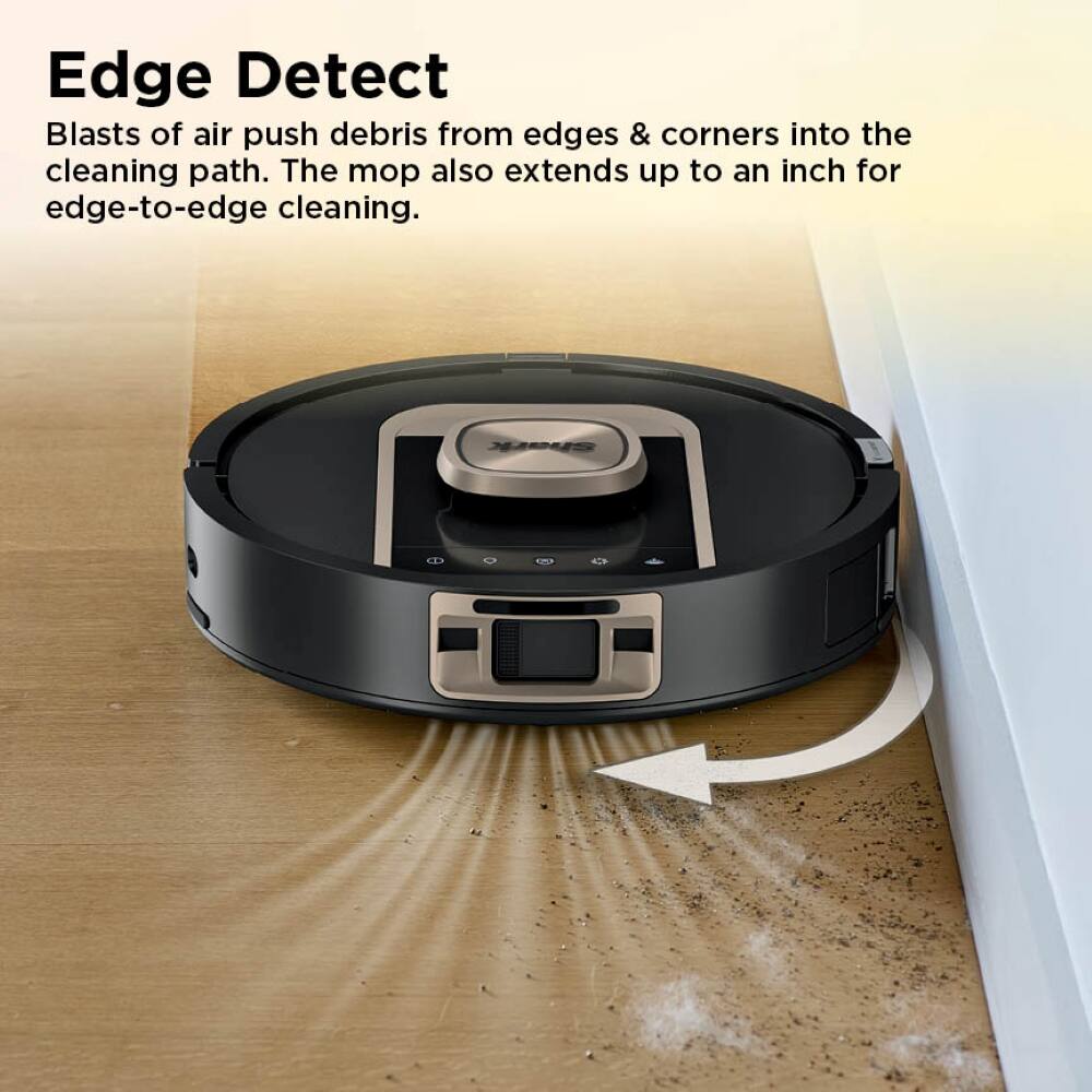 Edge Detect

Blasts of air push debris from edges & corners into the cleaning path. The mop also extends up to an inch for edge-to-edge cleaning.