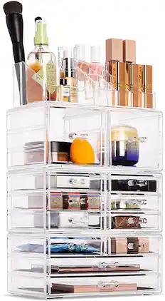 Sorbus - Cosmetic and Jewelry Organizer for Bath, Dresser, Etc