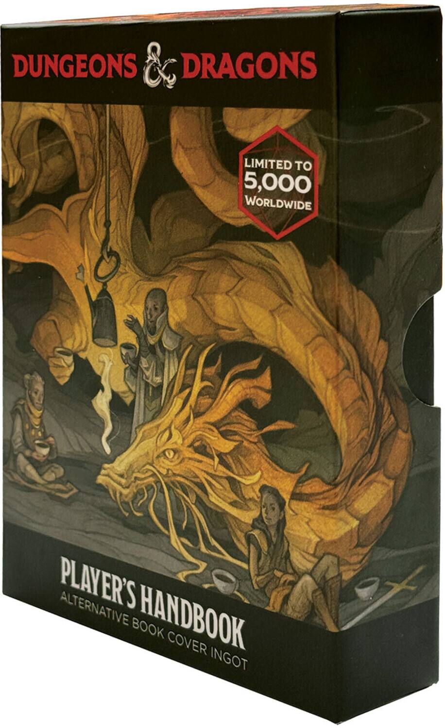 DUNGEONS & DRAGONS  
LIMITED TO 5,000 WORLDWIDE  
PLAYER'S HANDBOOK  
ALTERNATIVE BOOK COVER INGOT