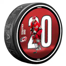 Mustang Drinkware - Sebastian Aho Carolina Hurricanes Breakout Series Puck - Multicolor