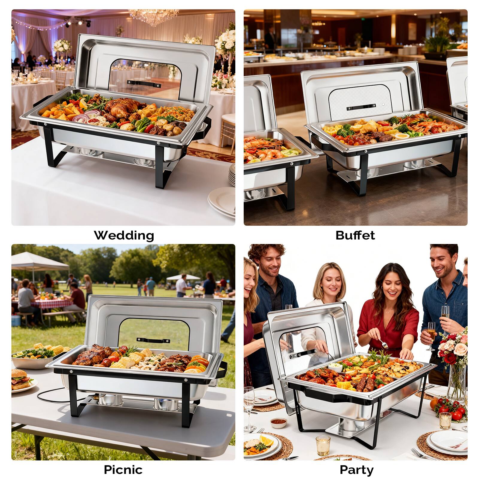Wedding  
Buffet  
Picnic  
Party