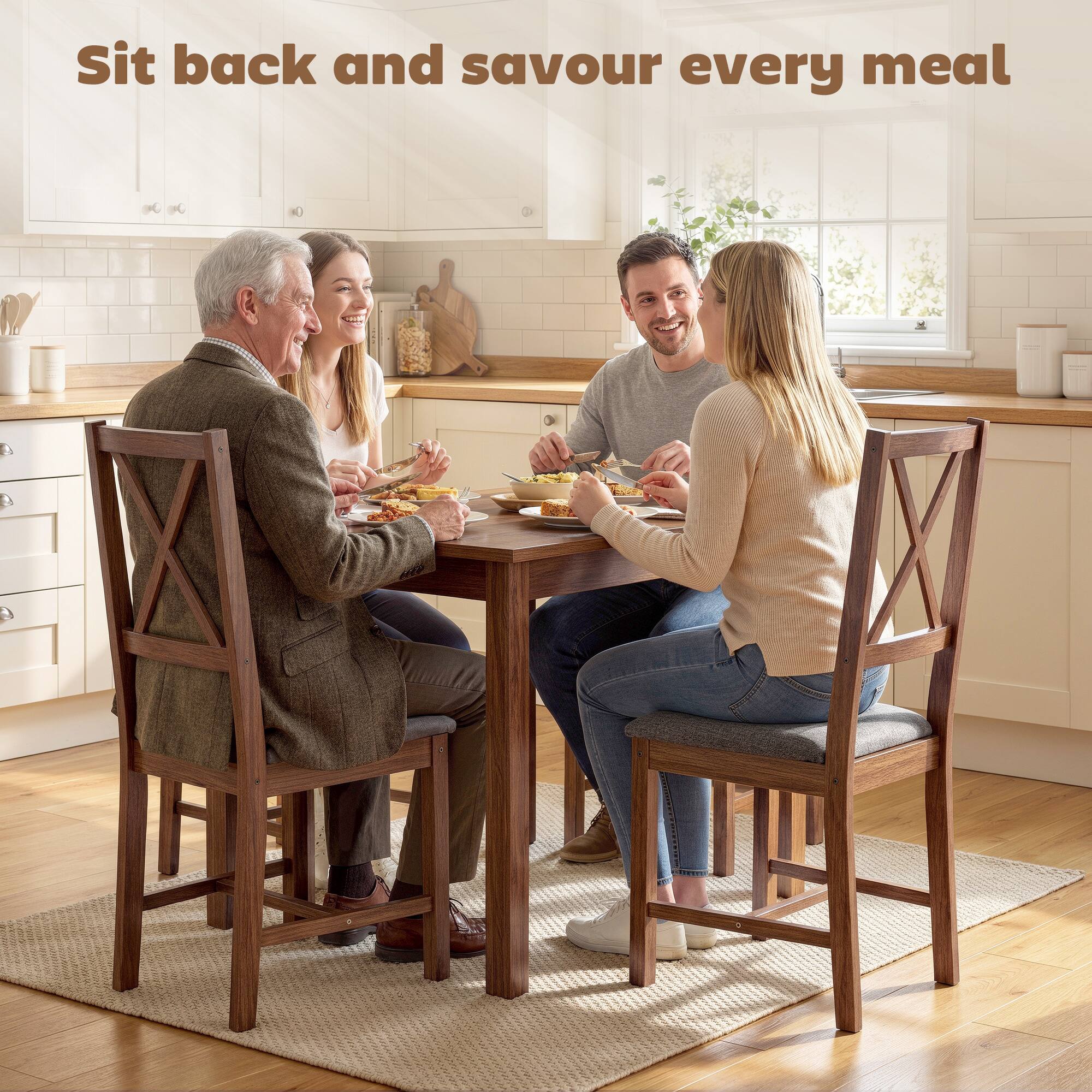 Sit back and savour every meal