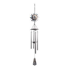 FC Design - 36" Long Sun Metal Wind Chime Outdoor Patio or Garden Hanging Decoration - Multi-Color