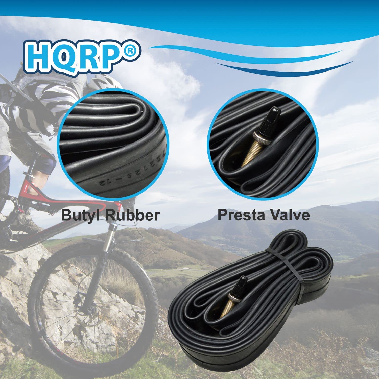 HQRP® 72 - Butyl Rubber Presta Valve

Butyl Rubber

Presta Valve