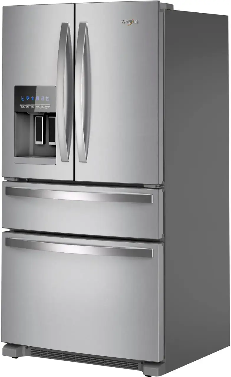 Alt View 5. Whirlpool - 24.5 Cu. Ft. French Door Refrigerator with Two-Tier Freezer Storage - Fingerprint Resistant Stainless Steel.
