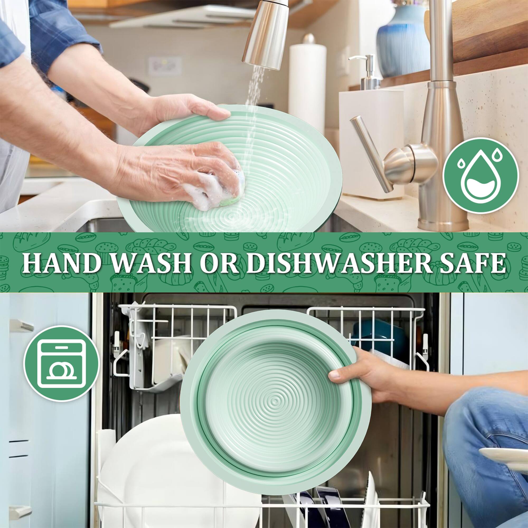 HAND WASH OR DISHWASHER SAFE