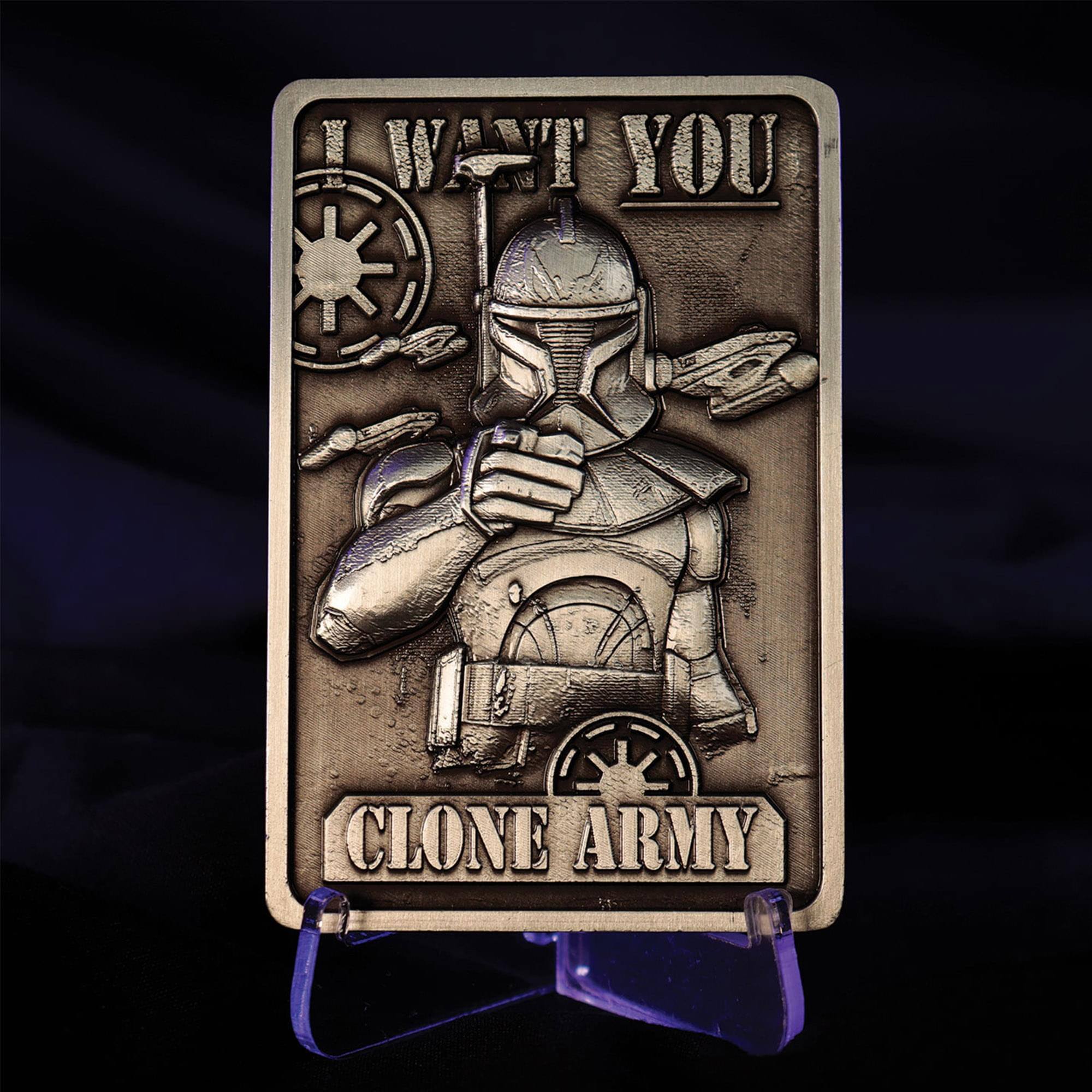 I WANT YOU  
CLONE ARMY