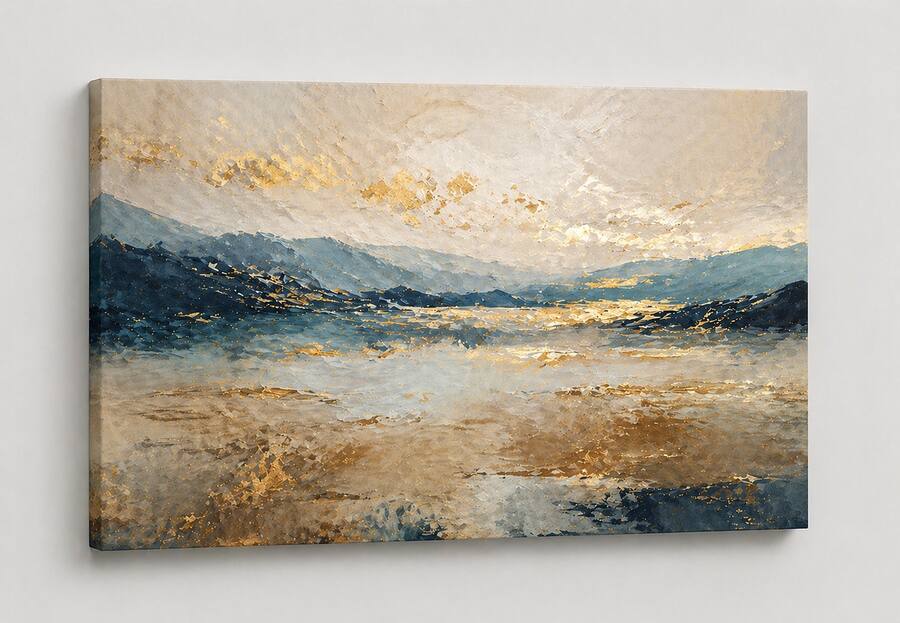 FC Design Large Canvas 24x36" Abstract Textured Art Painting Modern ...