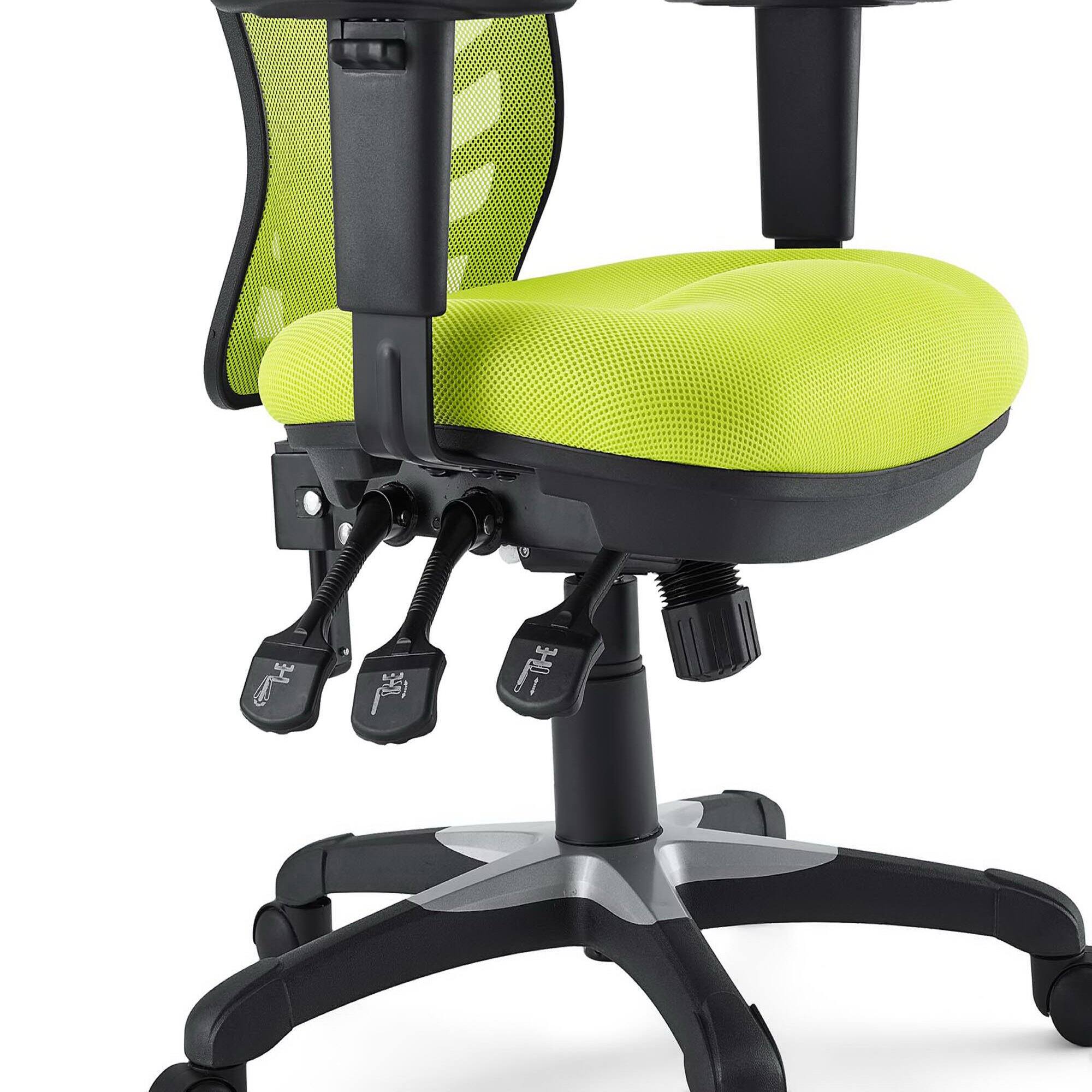Alt View 8. Modway - Articulate Mesh Office Chair by Modway - Green.