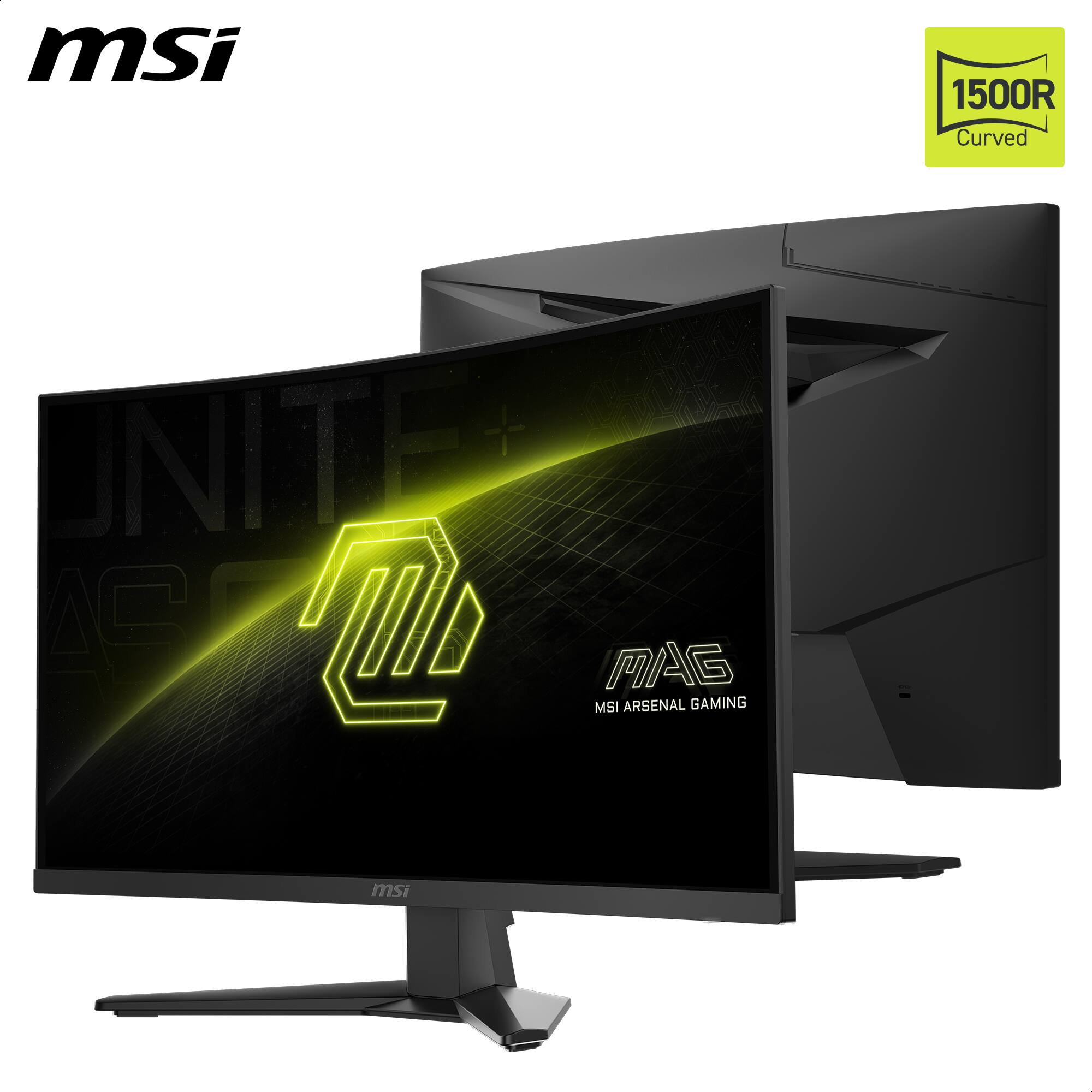 msi 1500R Curved UNITE 15 F MSI MAG ARSENAL GAMING msi