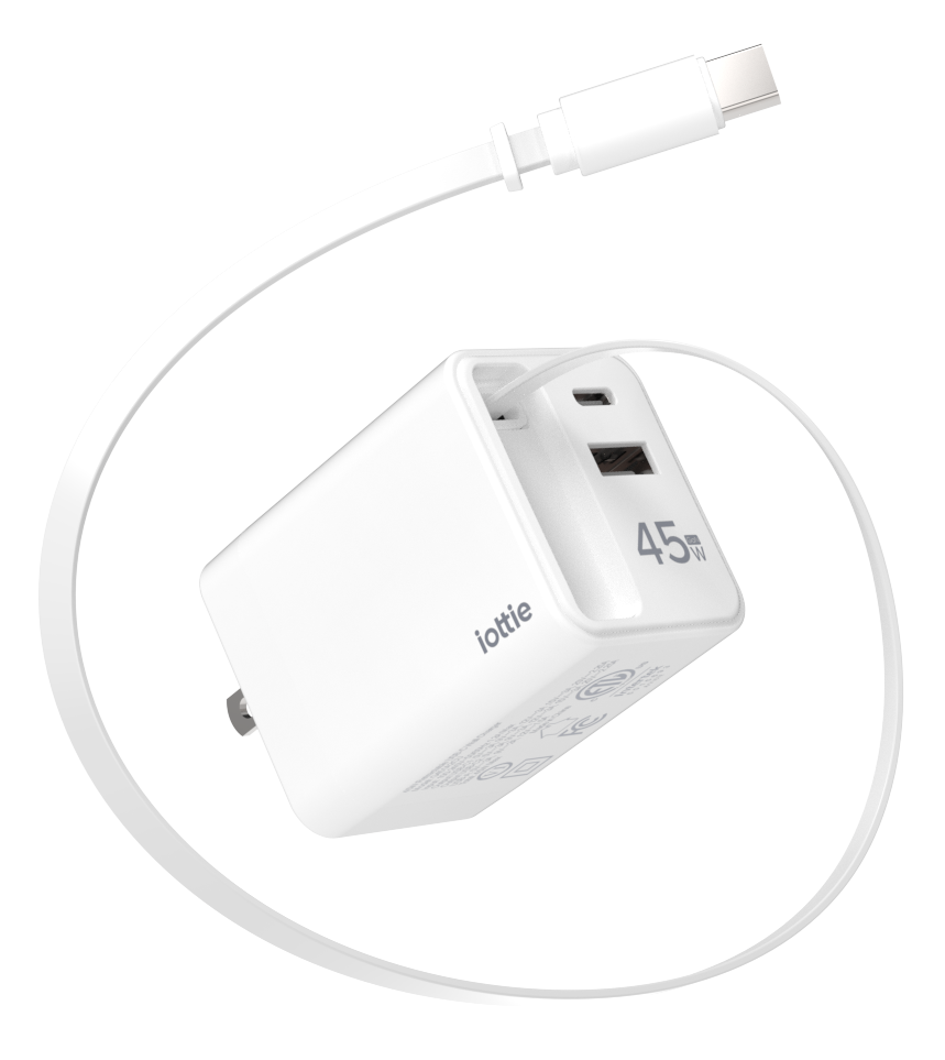 Basix by iOttie 45W Retractable USB-C Wall Charger price history on PriceWatchPro