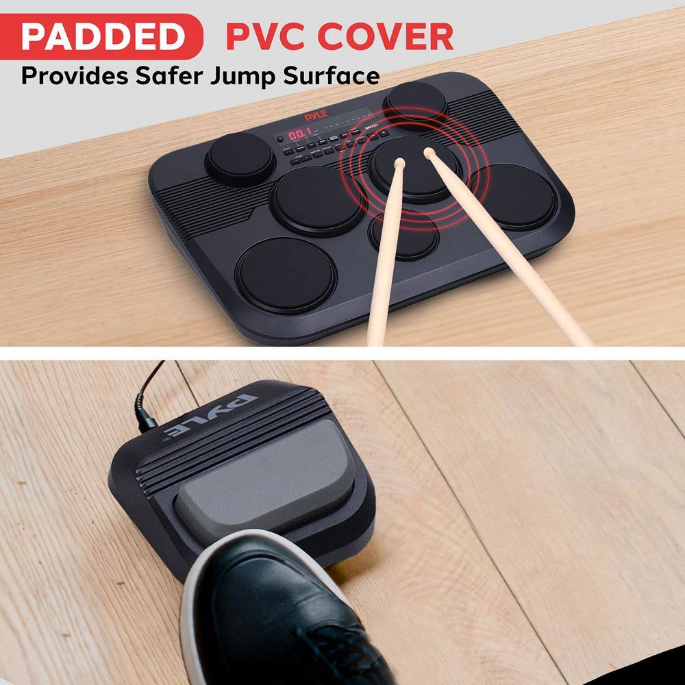 PADDED PVC COVER  
Provides Safer Jump Surface  

PYLE