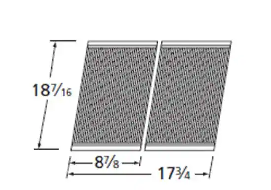18 7/16 8 7/8 17 3/4