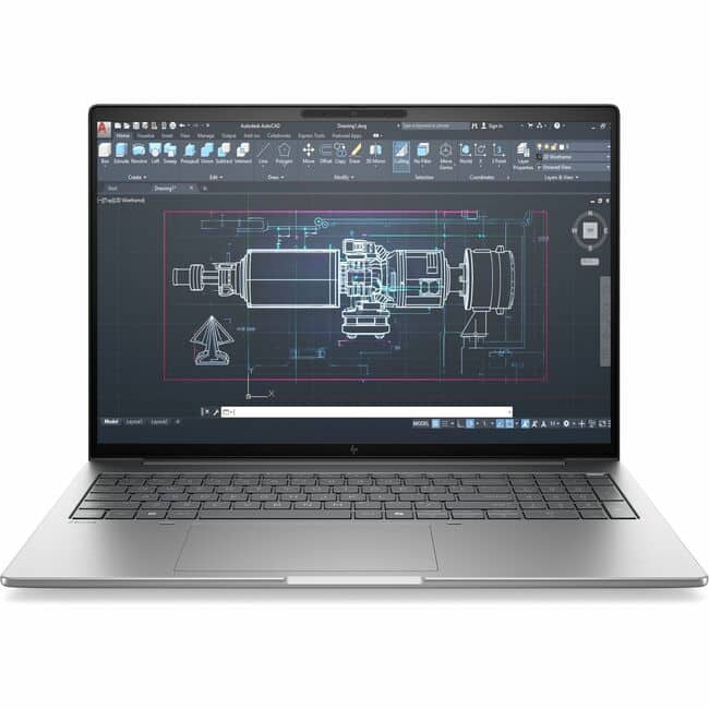 HP - ZBook 8 G1i 16" Mobile Workstation - WUXGA - 60 Hz - Intel Core Ultra 7 265H - vPro Technology - 16 GB - 512 GB SSD - Meteor Silver