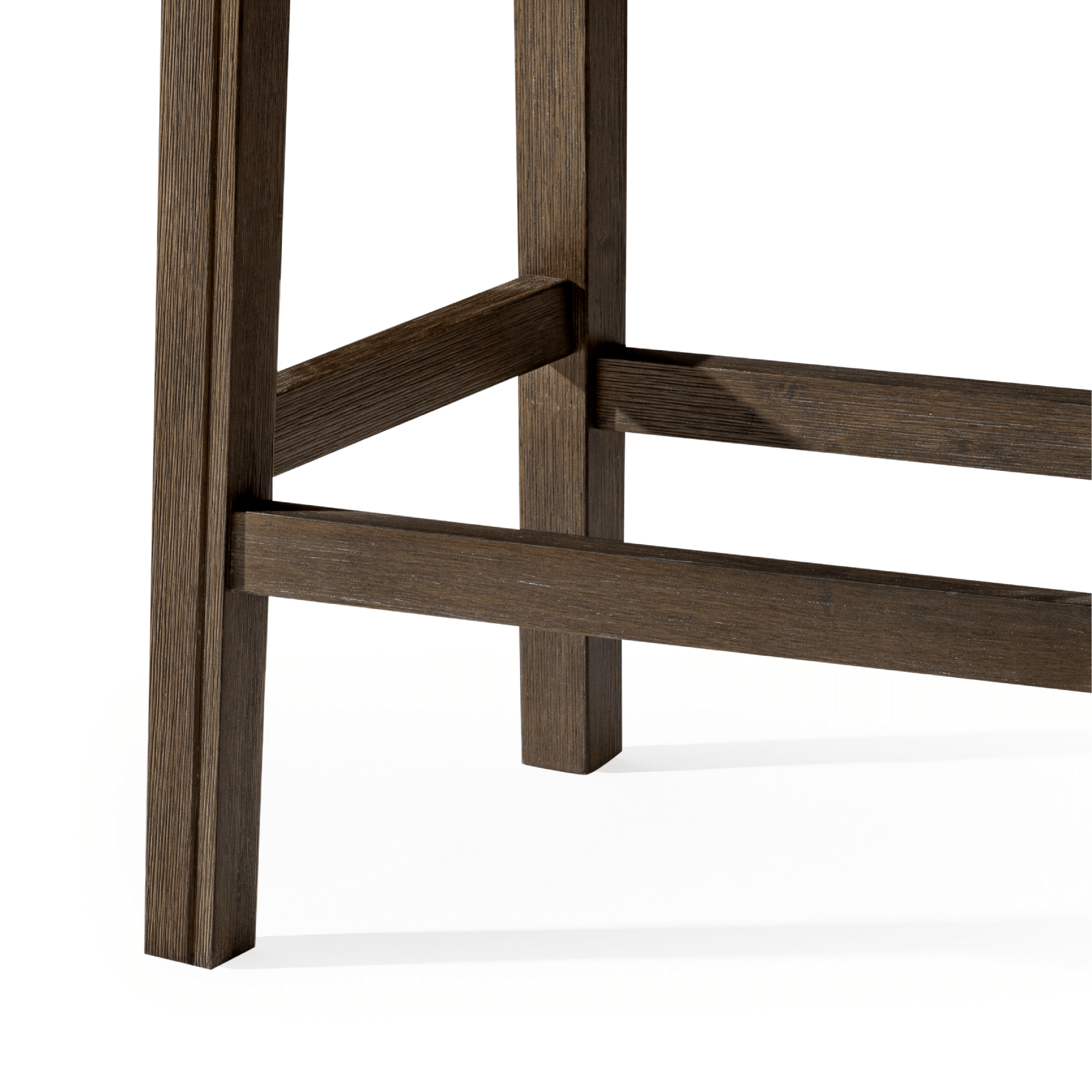 Alt View 9. Maven Lane - 26" Adrien Saddle Counter Stool In Walnut Finish With Vegan Leather - Walnut.