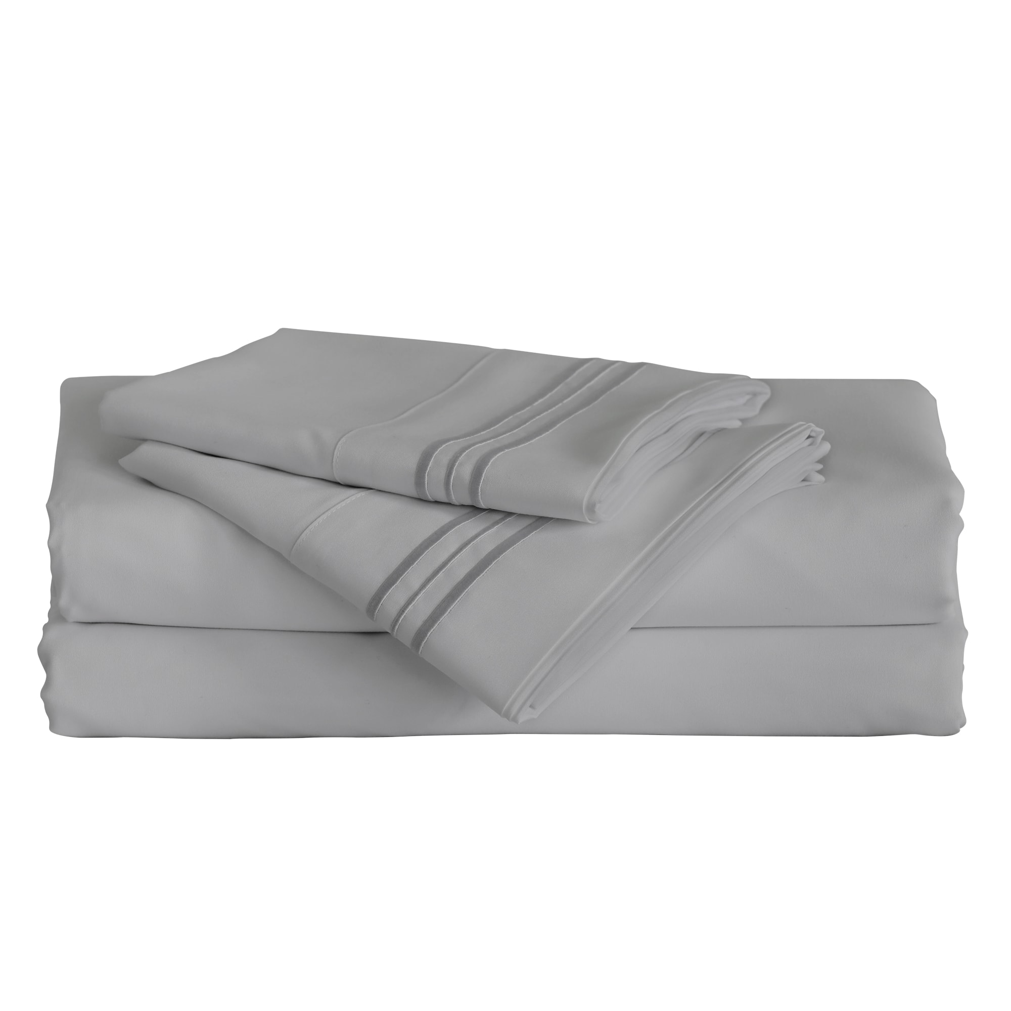 Furinno - Angeland Vienne 4-Piece Microfiber Bed Sheet Set, Full - Thumbnail 2