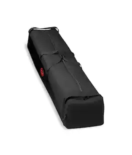 Gibraltar Hardware - Large Drum Hardware Bag, Extra Long Travel Case for Curved and V-Style Rack Bars, Heavy Duty Drum Gear Organizer